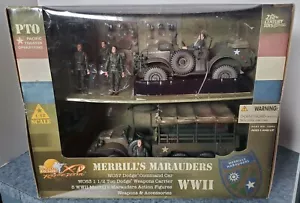 "RARE" ULTIMATE SOLDIER 21 CENTURY TOYS MERRILLS MARAUDERS 1/18 - Picture 1 of 3