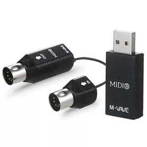 M-VAVE Mini Wireless Transmission System Wireless Midi Adapter Ultra Low Latency - Bild 1 von 9