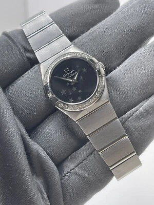 Reloj OMEGA Constelación Diamante Cuarzo Esfera Estrella 123.15.24.60.01.001 *Steve Foto 1 de 4