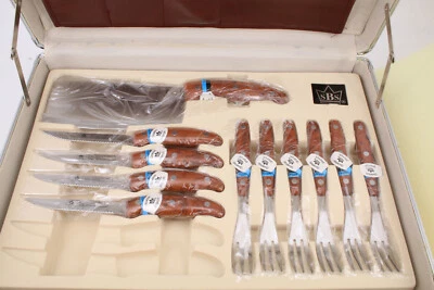 SBS hochwertiges Messerset im Diplomatenkoffer Chefkoch-Set - Bild 1 von 4