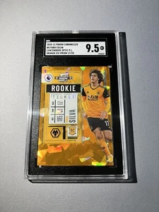 Chronicles Fabio Silva Contenders Optic Orange Ice #/23 SGC 9.5 Jersey Number - Foto 1 di 2