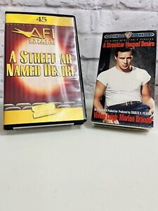 A Streetcar Named Desire Blockbuster AFI Century Collection VHS SEALED #45