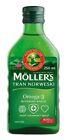 Moller's Omega 3 Liver Oil Nordic Omega, Natural Taste, 250ml, 