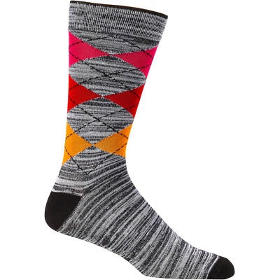 Para hombres George Moda Crew Vestido Calcetines Spacedye Argyle 1 Par Talla 6-12 Foto 1 de 4