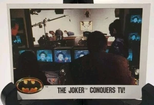 Topps 1989 Batman #64 The Joker Conquers TV - Bild 1 von 7