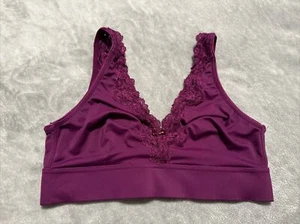 Soma Purple Wireless T-Shirt Bra Size: S - Picture 1 of 6