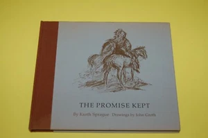 John Groth The Promise Kept Book Original Drawing  Inscribed - Foto 1 di 12
