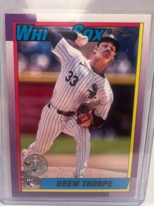 2025 Topps #T90-8 Drew Thorpe 1990 Topps Baseball 35th Anniversary Rookie RC - Bild 1 von 3