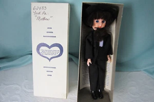 Amish Doll Mint in Box 7 Ins Tall Boy with Hat Black Suit Marked York PA 6-24-83 - Picture 1 of 2