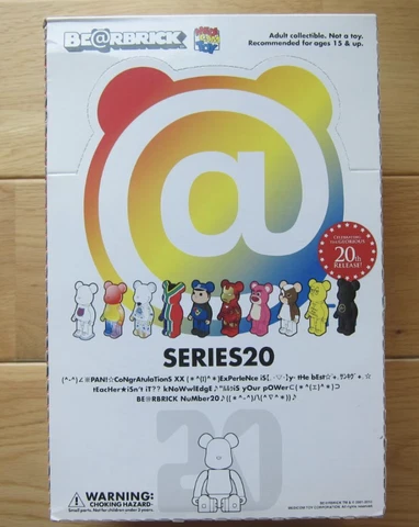 MEDICOM TOY Be@rbrick Series 20 Case of 24pcs 20 years unopend product Cover