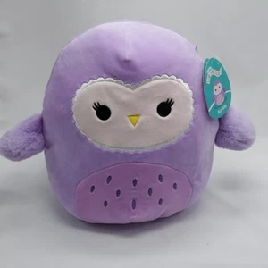 Squishmallows Scarlito lila Schleiereule 11 Zoll Plüschtier weiches Stofftier NEU - Bild 1 von 10