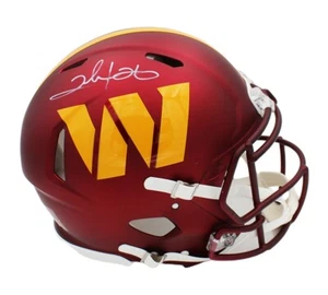 Clinton Portis Signed Washington Commanders Speed Authentic NFL Helmet - Picture 1 of 2