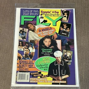 Vintage 90s FLY Magazine Oct 1996 Rap Hip Hop Posters D’Angelo TLC ICE-T Jodeci - Picture 1 of 23