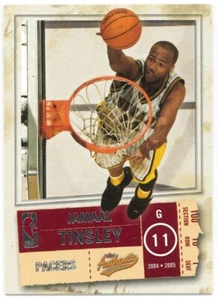 2004-05 Fleer Authentix #43 Jamaal Tinsley Indiana Pacers - Picture 1 of 2