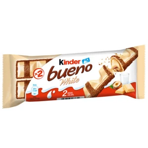 Kinder Bueno White Edición Limitada Crujiente Ligera Wafle 2 Piezas 39g - Imagen 1 de 1