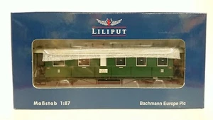 Bachmann Liliput L334006 Passenger Carriage 2nd/3rd Class HO 1/87 Period I NEW - Picture 1 of 2