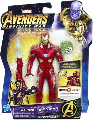 Figura Iron Man Marvel Avengers Infinity War con Arma Infinity Stone Juguete de Regalo Foto 1 de 4