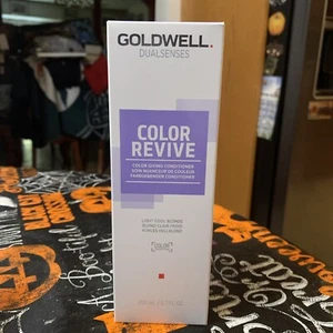 Goldwell Dualsenses Color Revive Color Conditioner Light Cool Blonde 6.7 oz New - Picture 1 of 6