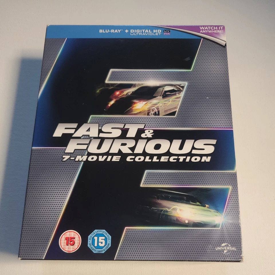 Blu Ray - Fast and Furious (Boxset) - Blu Ray. - Image 1 of 3