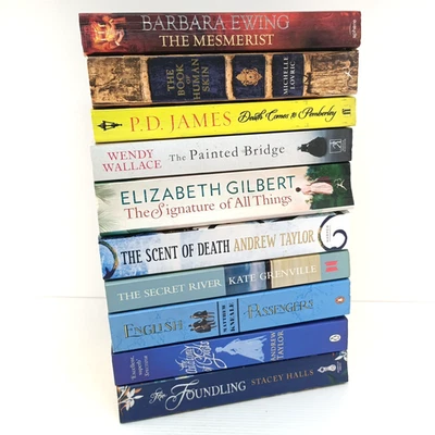 10x Historical 18/19C Mixed Author Fiction Book Bundle Barbara Ewing Mesmerist - Image 1 of 4