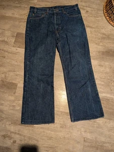 Vintage 90er Levis 517 Herrenjeans Red Tab Größe 36 x 28 Denim blau hergestellt in den USA gesäumt * - Bild 1 von 18