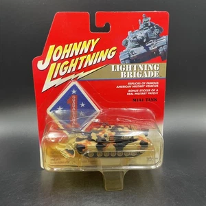 2001 Johnny Lightning-LIGHTNING BRIGADE M1A1 Tank Guadalcanal Patch Sticker NEU - Bild 1 von 16