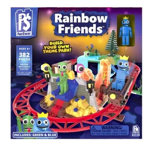 Rainbow Friends Playset Toy Deluxe Buildable Theme Park Lego Blocks NEW LIMITED - Picture 1 of 8