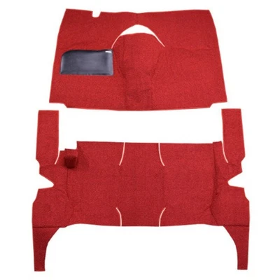 Tapete para 1958 Ford Victoria 4DR capota rígida assentos elétricos loop - Imagem 1 de 4