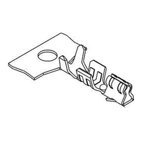 TERMINAL FASTON CONTACT FEMALE SPOX 5263 FOR CONNECTOR SPOX 5264 PRICE FOR 10PCS - Picture 1 of 1
