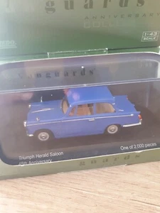 rare Corgi Vanguards VA00515 Triumph Herald Blue 45th Anniversary Ltd Ed 1.43 - Foto 1 di 7