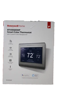 Termostato de color inteligente Honeywell Home RTH9585WF Wi-Fi, gris - Imagen 1 de 12