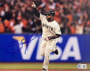 PABLO SANDOVAL SIGNED AUTOGRAPHED SAN FRANCISCO GIANTS 8x10 PHOTO BAS COA - Picture 1 of 1