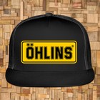 Ohlins Car Racing Black Trucker Hat Cap Adult Size