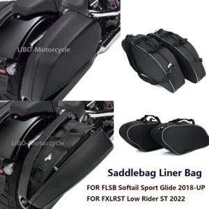 Alforjas portaequipajes 2018-up para Harley Softail Sport Glide FLSB bolsas forradas - Imagen 1 de 8