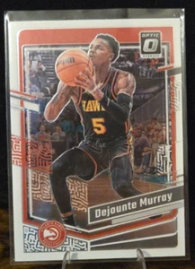 Optic - 2024 - Dejounte Murray - #14 Atlanta Hawks - W - Card - Picture 1 of 2