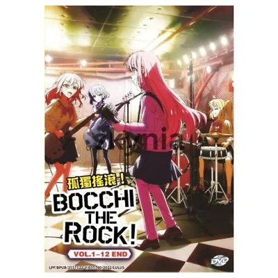 Bocchi The Rock! Complete TV Series (1-12 End) DVD with English Subtitle Foto 1 de 4
