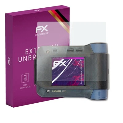 atFoliX Glass Protector for Swissphone s.QUAD X15 9H Hybrid-Glass - image 1 of 4