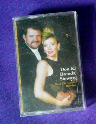 Don & Brenda Stewart Audio Cassette Tape Evangelical Prosperity Preachers Sealed - Image 1 of 2