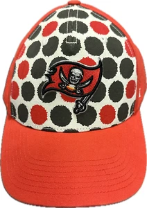 Tampa Bay Buccaneers Polka Dot Adjustable Hat/Cap-Youth Large-47 Brand - Picture 1 of 3