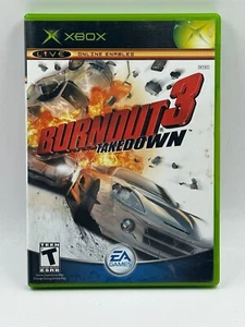 Burnout 3 Takedown (XBOX) Complete Game W/ Manuel Car Racing Game - Picture 1 of 3