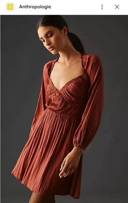 Vestido midi boho top campesino Anthropologie. Talla XS Foto 1 de 4
