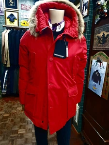 FREEDOMDAY HERREN ARCTIC PARKA Farbe ROT Größe L model WOOLRICH - Bild 1 von 18