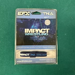 OFFICIAL TNA IMPACT WRESTLING EFX PERFORMANCE SPORT WRISTBAND NEW LG/7” - Picture 1 of 7