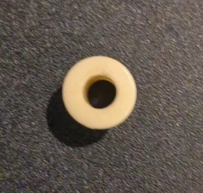 Afinador de guitarra Teisco SS-4L 1963 buje de virola de colección parte MIJ plástico blanco Foto 1 de 2