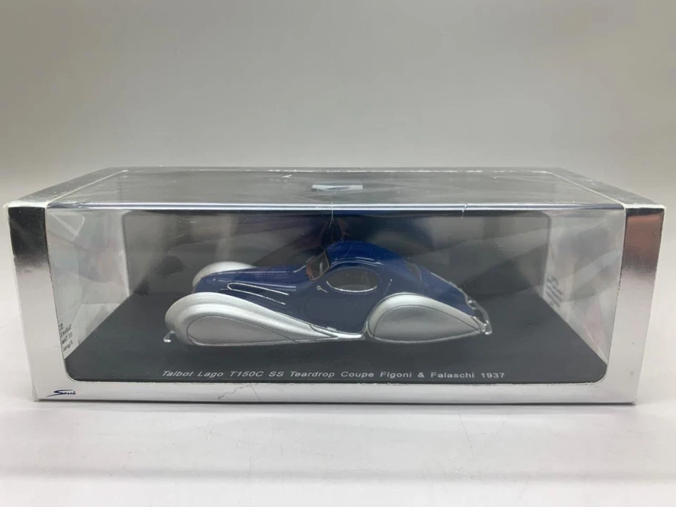 Spark Talbot Lago T150C Ss Teardrop Coupe Figoni & Falaschi 1937 S2705 1/43 - Immagine 1 di 1