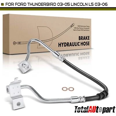 Manguera hidráulica de freno para Ford Thunderbird 2003-2005 Lincoln LS 03-06 trasero derecho Foto 1 de 4