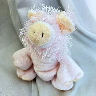Ganz Webkinz Pig Plush Stuffed Animal Toy Weighted Limbs Pink  - Image 1 of 4
