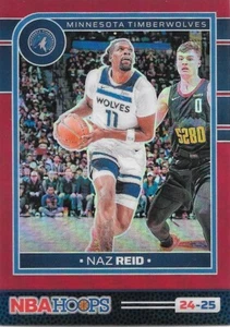 2024-25 NBA Hoops NAZ REID Red Prizms Premium #/99 -TIMBERWOLVES- #223 - Picture 1 of 1
