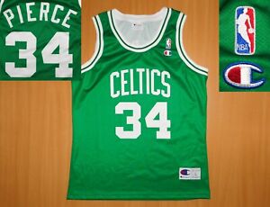 * BOSTON Celtics NBA  34 PIERCE shirt jersey Champion L LARGE basketball camisa