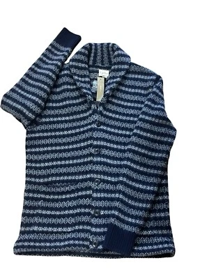 NWT J. Crew Jcrew Fair Isle Wool Cardigan Sweater Sz M Work Grandpa Dad Preppy - Image 1 of 4